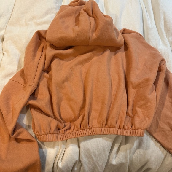 DONNI. Vintage Fleece Cropped Hoodie S - Picture 2 of 4